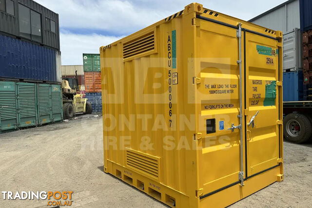 10' HIGH CUBE DANGEROUS GOODS SHIPPING CONTAINER (4 CORNER POST) - in Rockhampton - photo 2 of 20