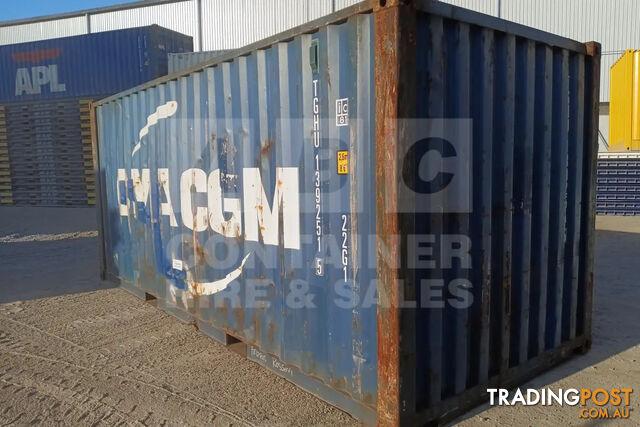 20' STANDARD HEIGHT SHIPPING CONTAINER - photo 5 of 13