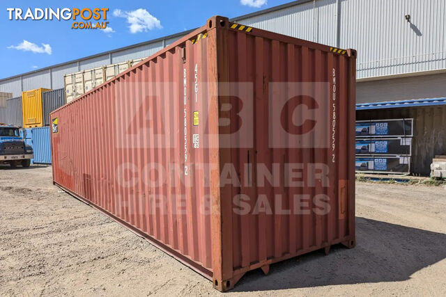 40' HIGH CUBE SHIPPING CONTAINER - photo 5 of 12