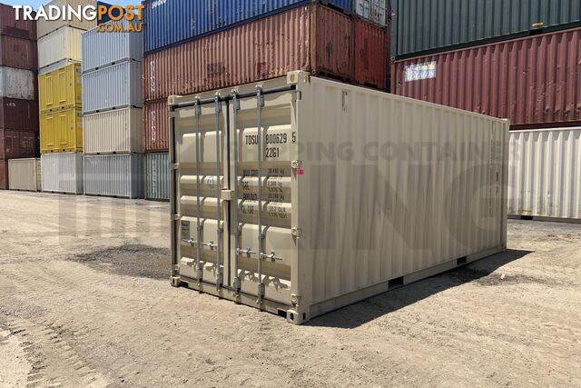 20' STANDARD HEIGHT SHIPPING CONTAINER (DOORS BOTH ENDS)