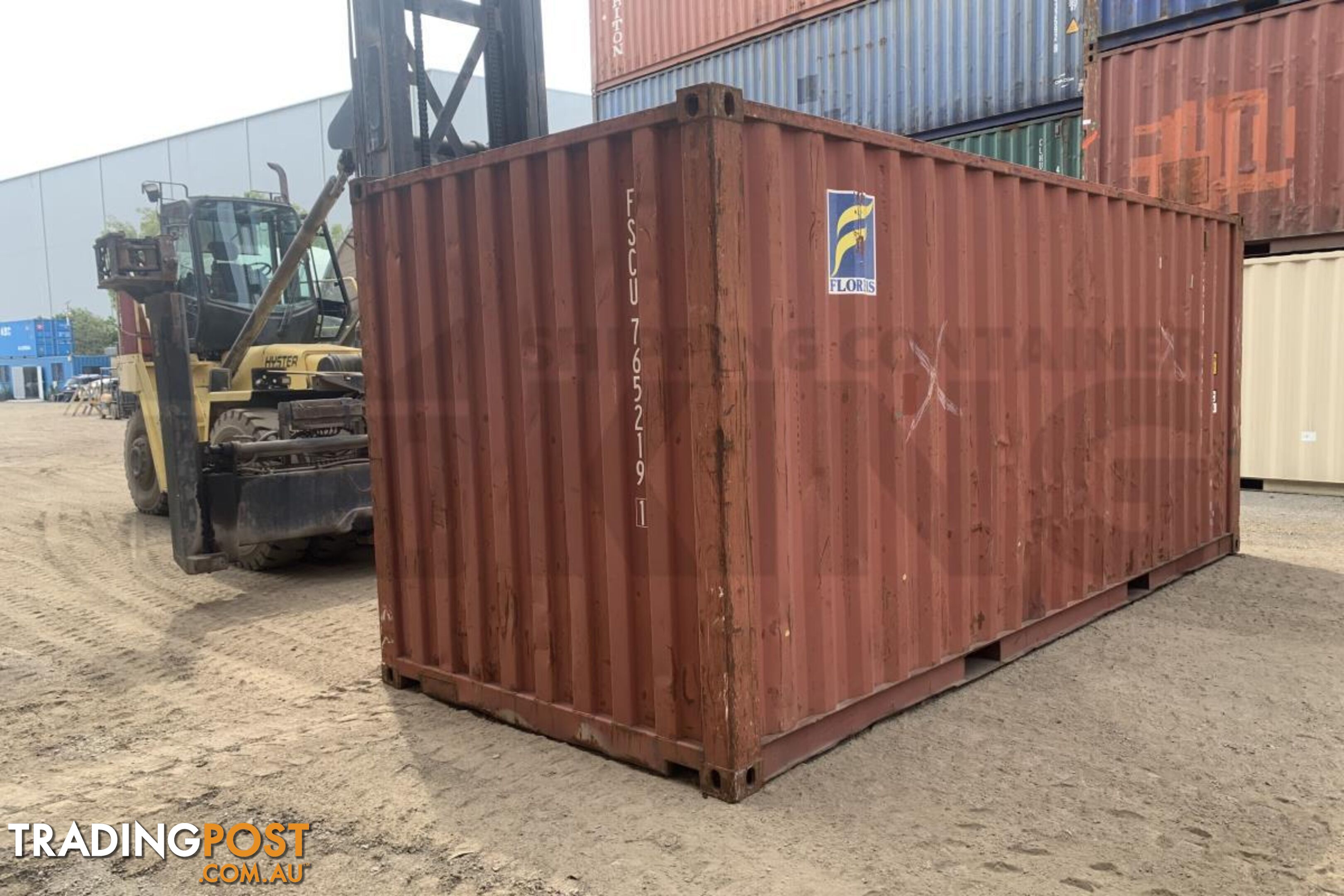 20' STANDARD HEIGHT SHIPPING CONTAINER - in Brisbane