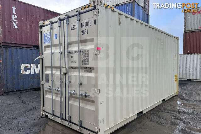 20' HIGH CUBE SHIPPING CONTAINER (STEEL FLOOR)