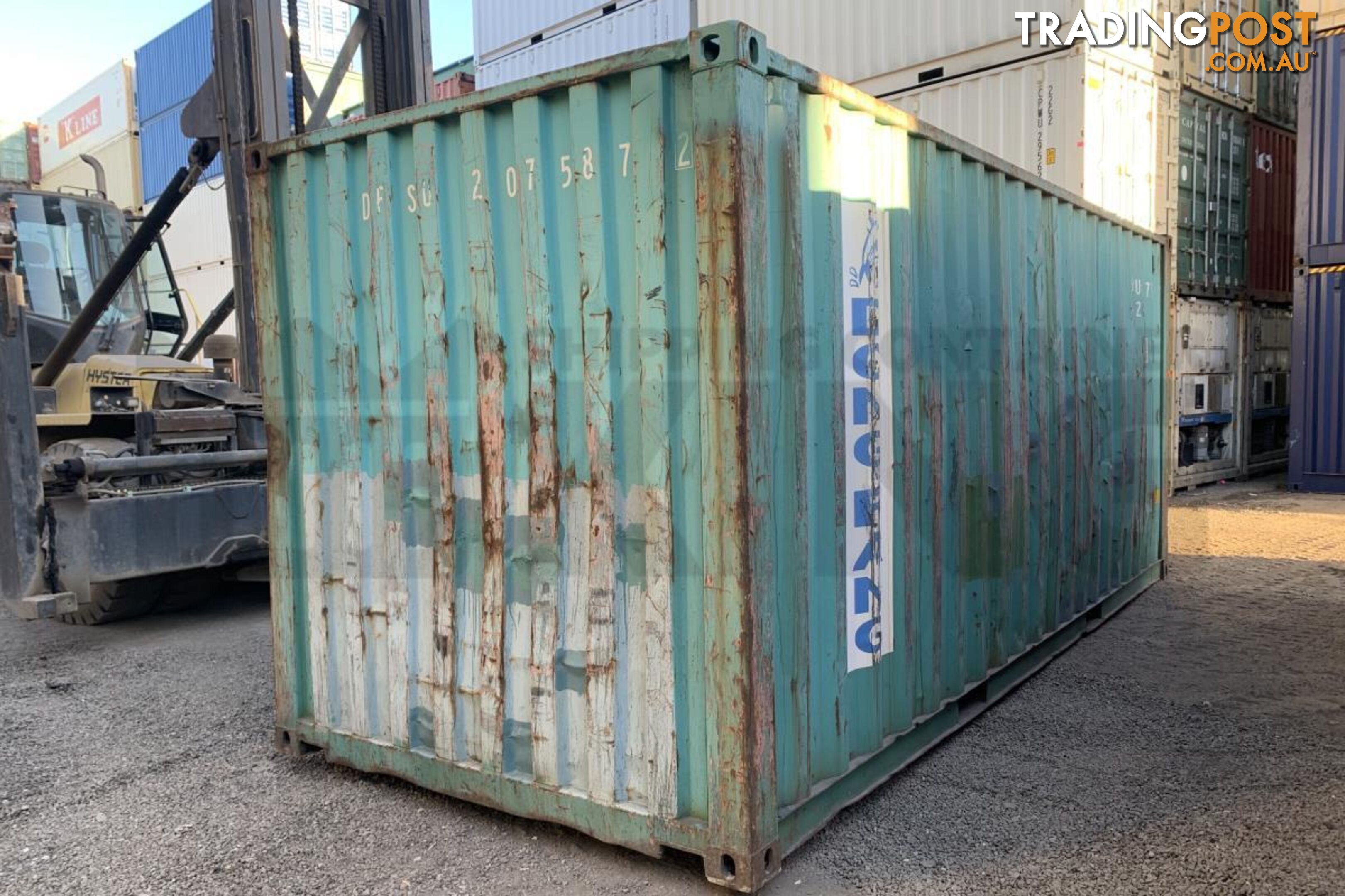 20' STANDARD HEIGHT SHIPPING CONTAINER - in Brisbane