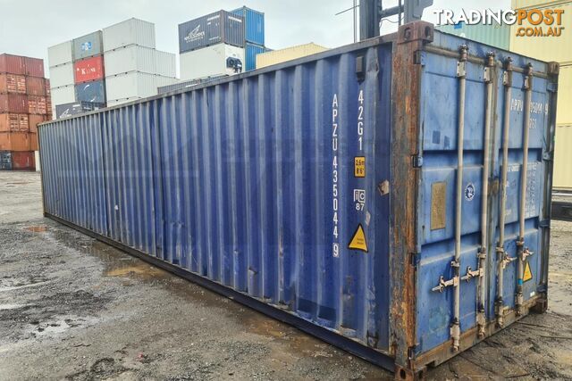40' STANDARD HEIGHT SHIPPING CONTAINER