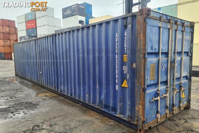 40' STANDARD HEIGHT SHIPPING CONTAINER