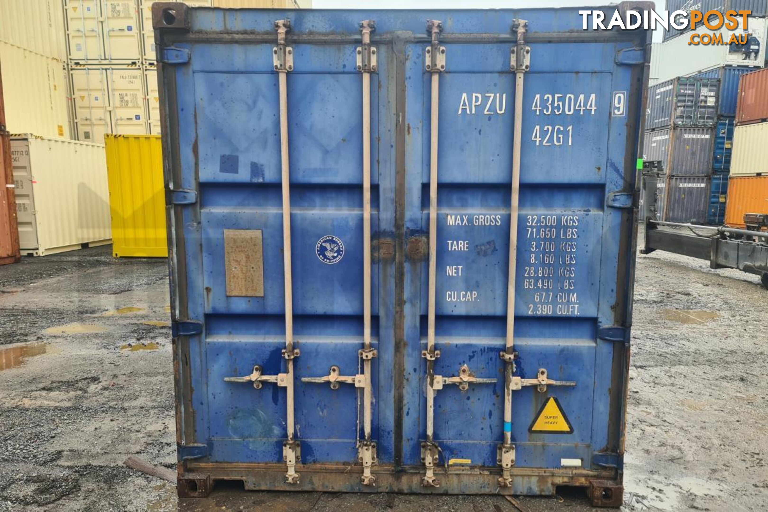 40' STANDARD HEIGHT SHIPPING CONTAINER - in Rockhampton