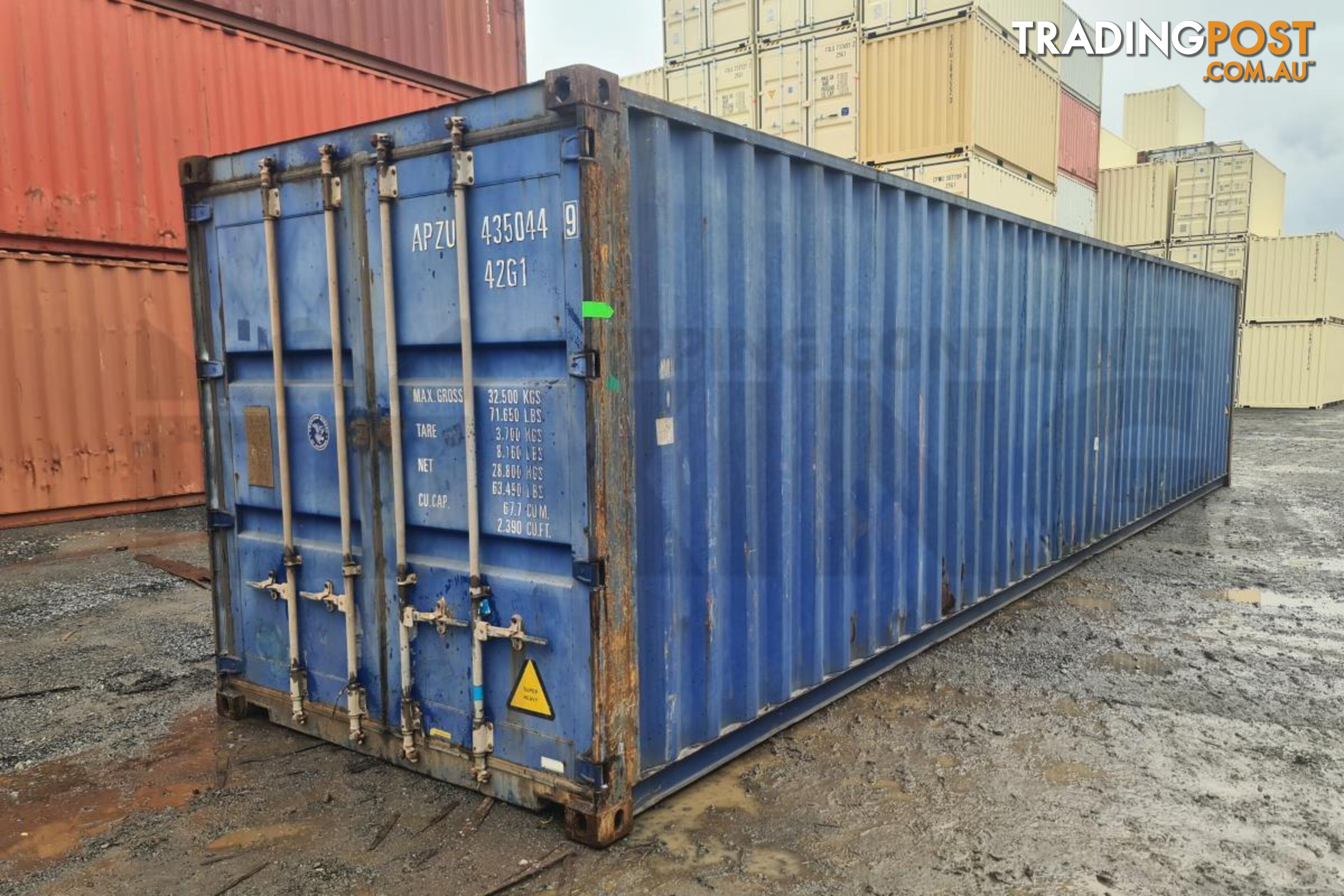 40' STANDARD HEIGHT SHIPPING CONTAINER - in Rockhampton