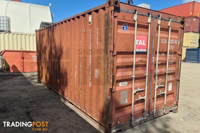 20' STANDARD HEIGHT SHIPPING CONTAINER - in Brisbane