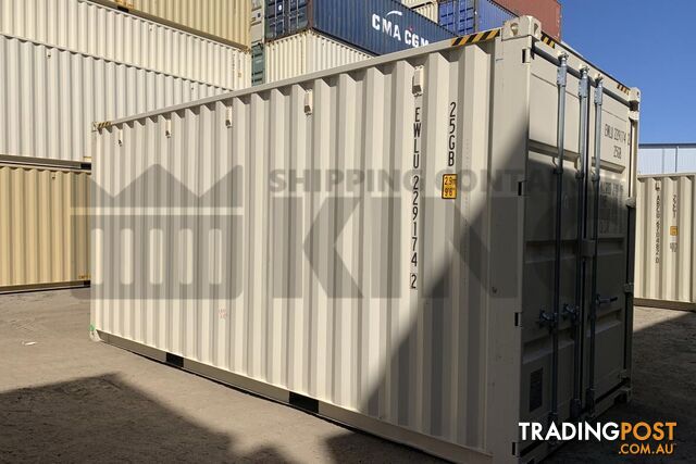 20' HIGH CUBE SHIPPING CONTAINER - in Toowoomba