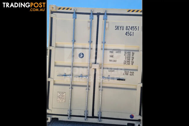 40' HIGH CUBE SHIPPING CONTAINER