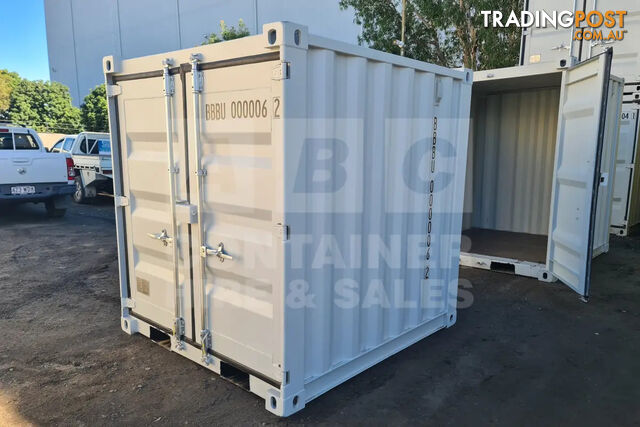 7' STEEL CONTAINER (7'3" HIGH, FACTORY BUILT) - in Brisbane