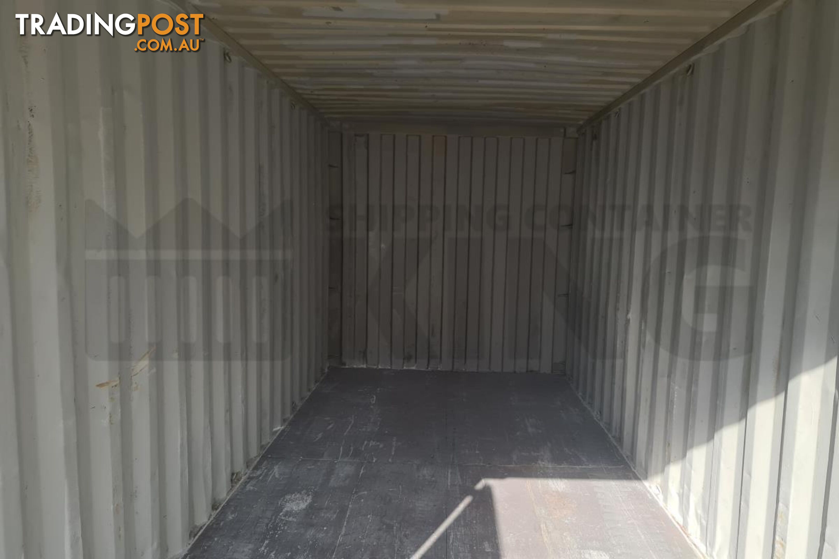 20' STANDARD HEIGHT SHIPPING CONTAINER - in Chinchilla