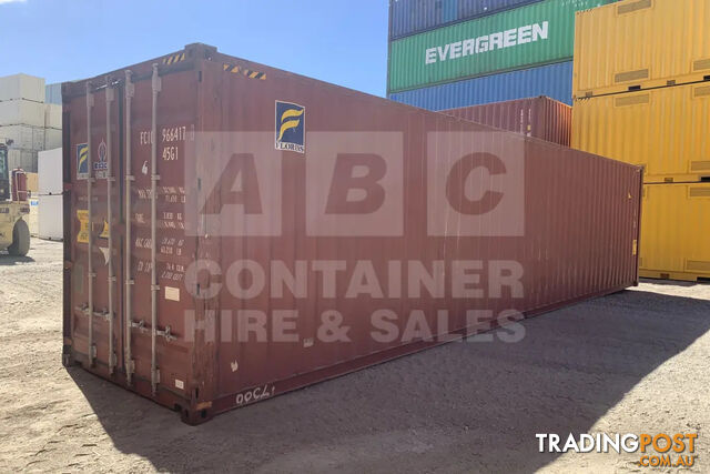 40' HIGH CUBE SHIPPING CONTAINER - in Brisbane