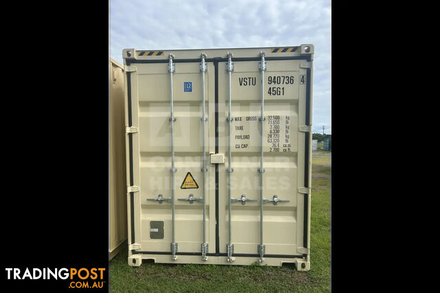 40' HIGH CUBE SHIPPING CONTAINER