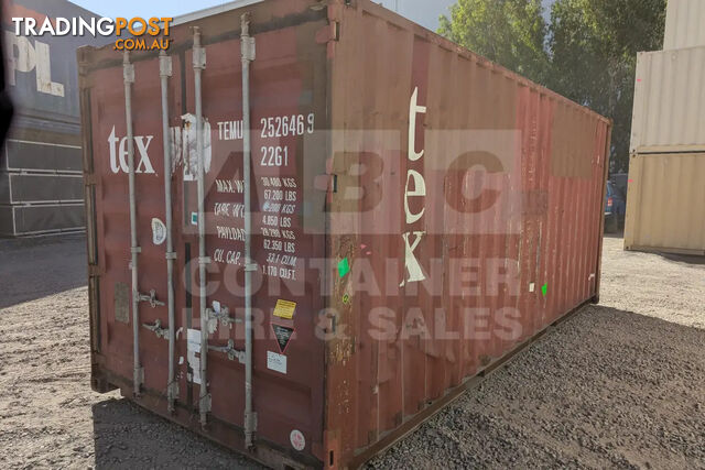 20' STANDARD HEIGHT SHIPPING CONTAINER