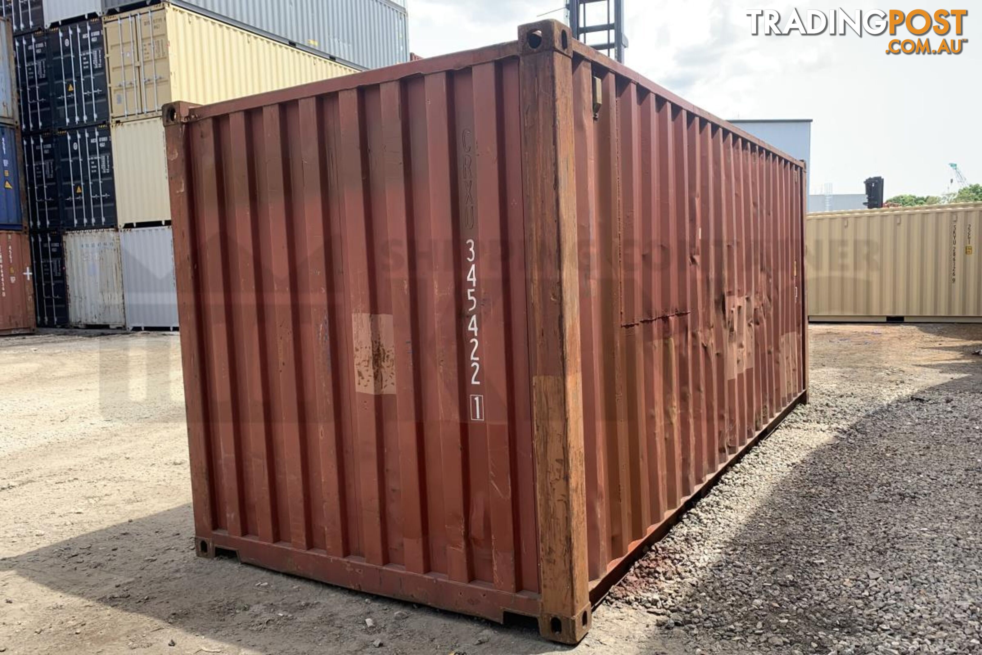 20' STANDARD HEIGHT SHIPPING CONTAINER - in Brisbane