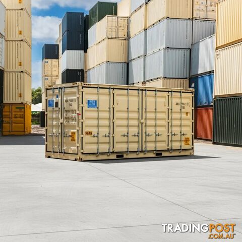 20FT SHIPPING CONTAINER W' FULL SIDE OPENING