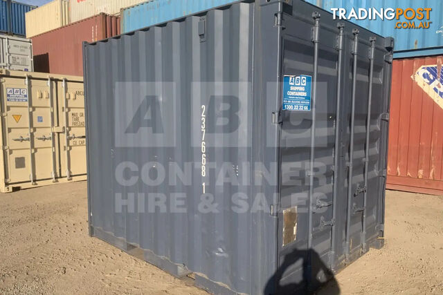 10' STANDARD HEIGHT SHIPPING CONTAINER (CONTAINER DOOR END) - in Gympie