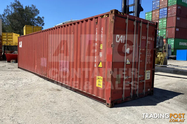 40' HIGH CUBE SHIPPING CONTAINER - in Brisbane - photo 3 of 28
