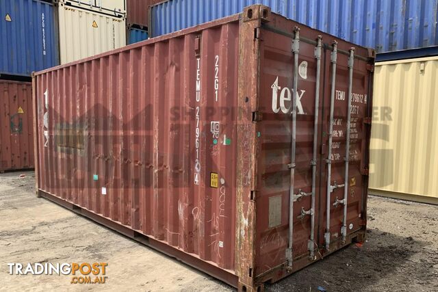 20' STANDARD HEIGHT SHIPPING CONTAINER - in Brisbane