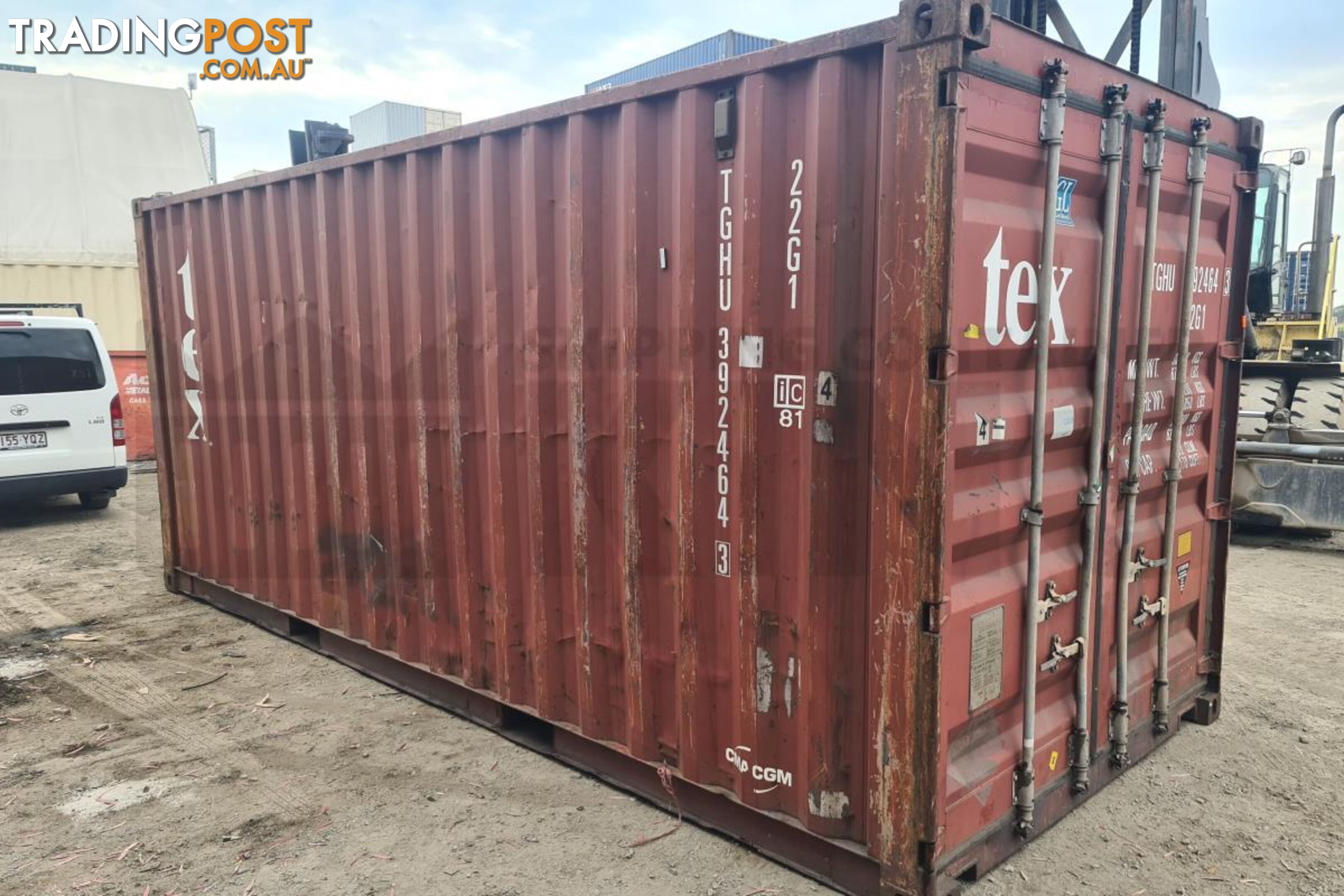 20' STANDARD HEIGHT SHIPPING CONTAINER - in Brisbane