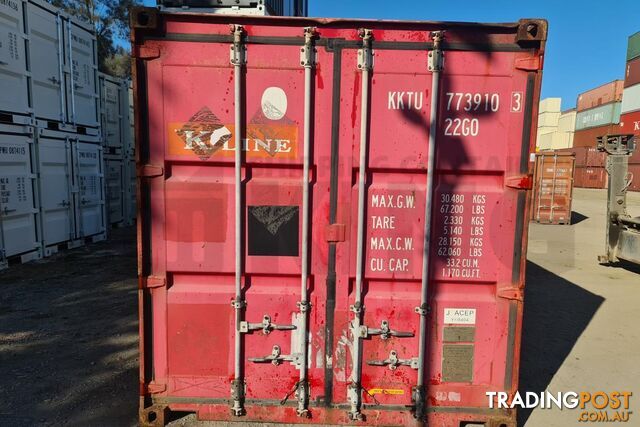 20' STANDARD HEIGHT SHIPPING CONTAINER - in Townsville