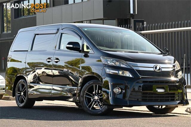 2013 TOYOTA VELLFIRE 2 4ZGOLDEYES ANH20 WAGON
