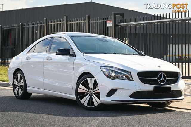 2018 MERCEDES-BENZ CLA-CLASS CLA200 C117809MY COUPE