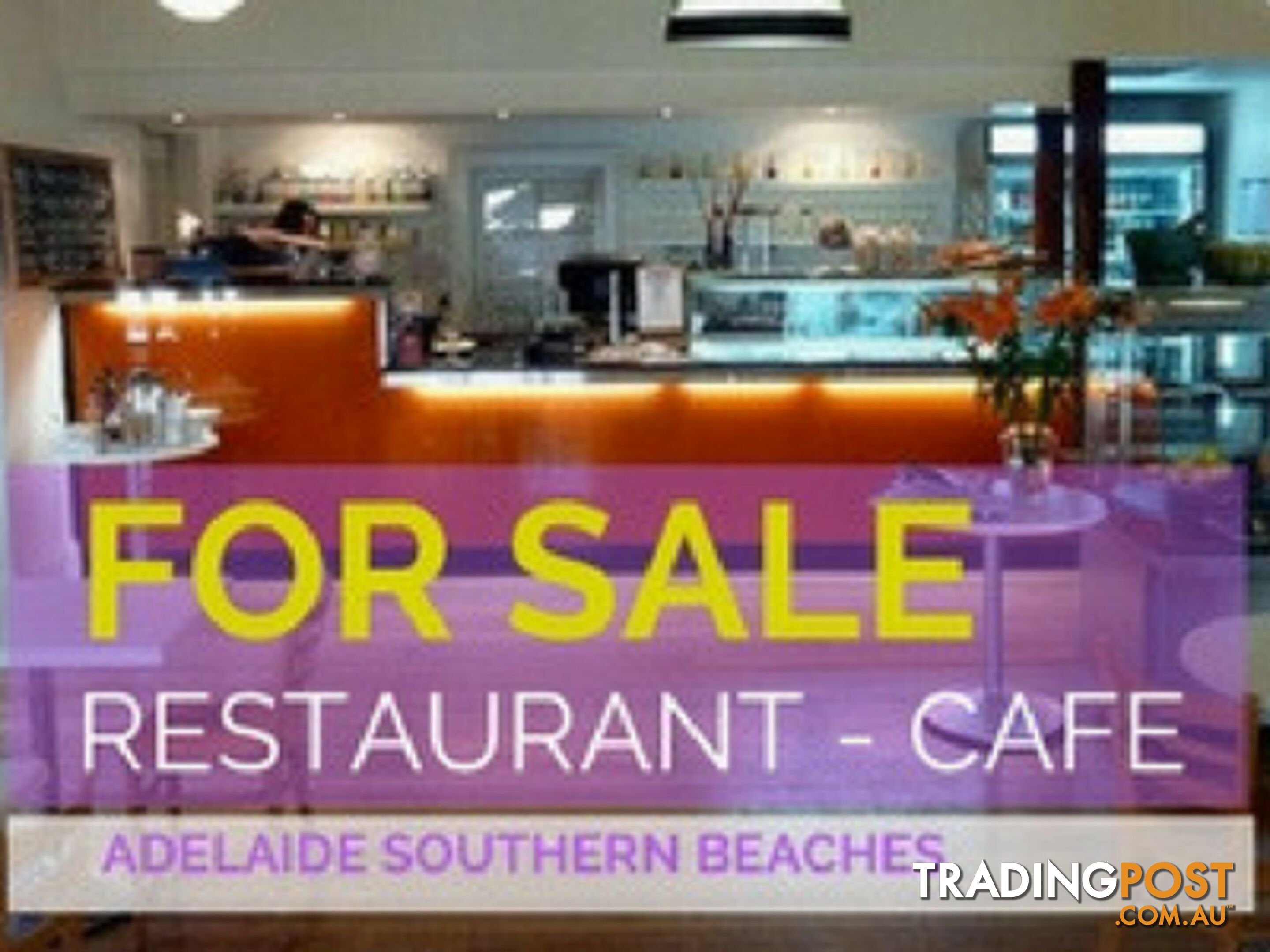 Iconic Restaurant Cafe  Located Adelaide Southern Beaches