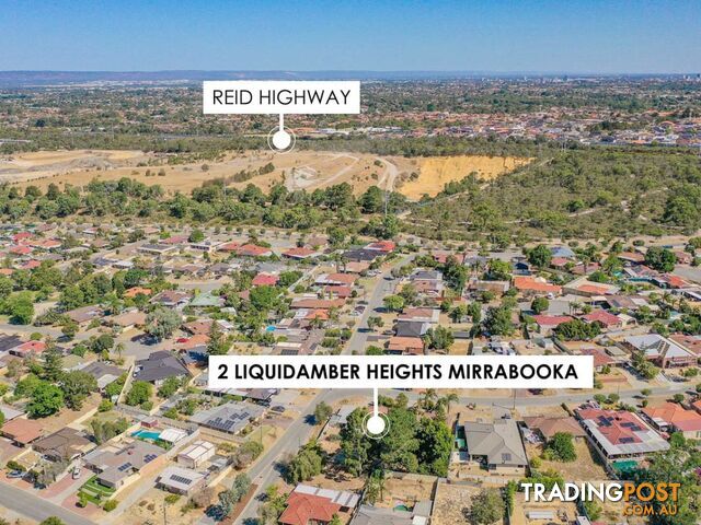 2 Liquidambar Heights MIRRABOOKA WA 6061