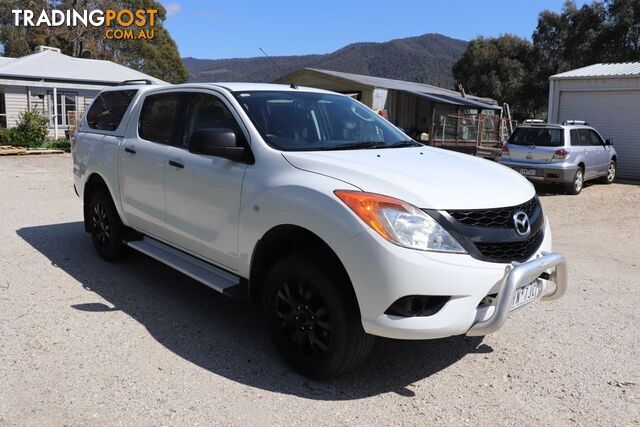 2012 Mazda BT-50 XT 4X4 Ute Manual