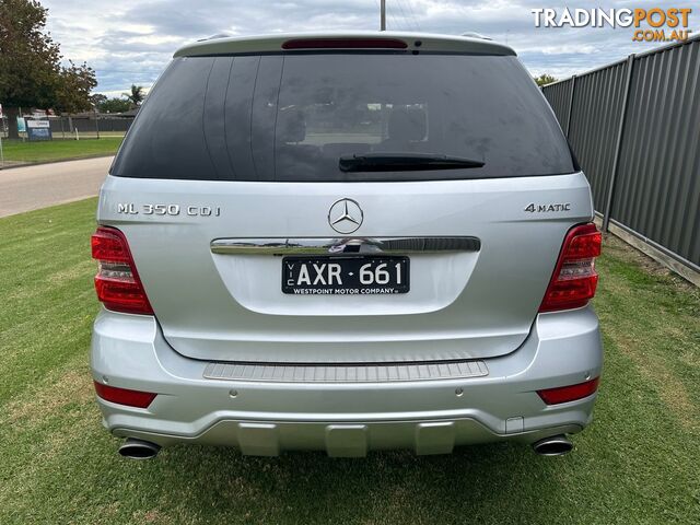 2010 MERCEDES-BENZ M-CLASS ML350 CDI BLUEEFFICIENCY AMG SPORTS W164 MY10 4X4 CONSTANT  SUV