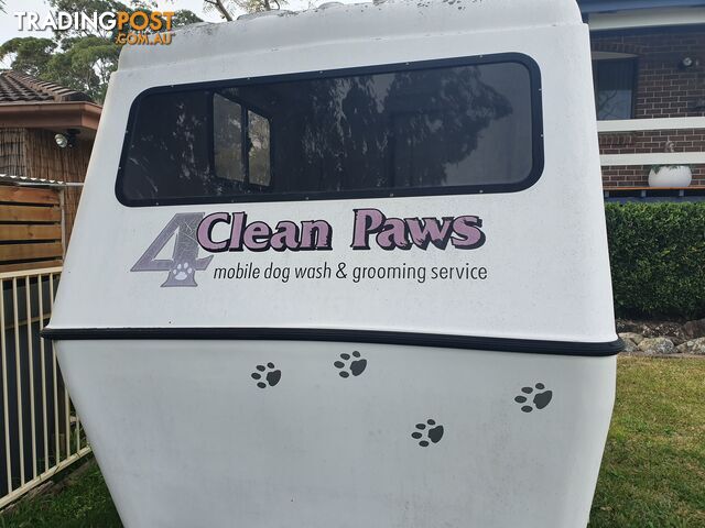 Mobile Dog Washing Trailer