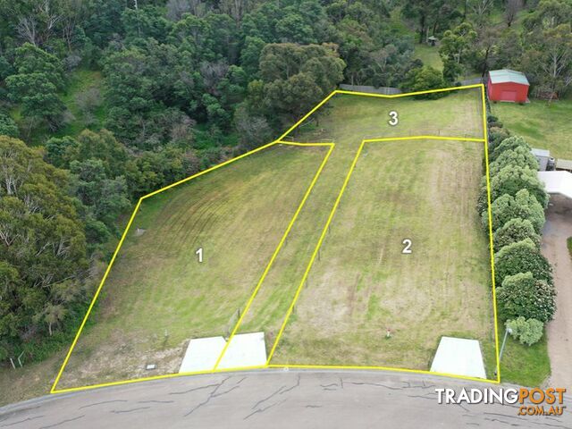 Lots 1, 2 & 3/4 Kingscote Drive METUNG VIC 3904