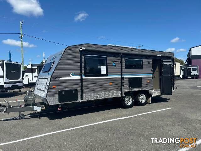 2019  LEADER CARAVANS SILVER  21.65-7 CARAVAN