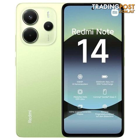Xiaomi Redmi Note 14 (Dual SIM 8GB RAM 256GB 4G) - No NFC - photo 3 of 5