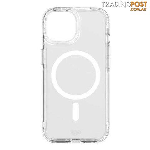 Tech21 Evo Clear MagSafe Case For iPhone 15 Plus- Clear