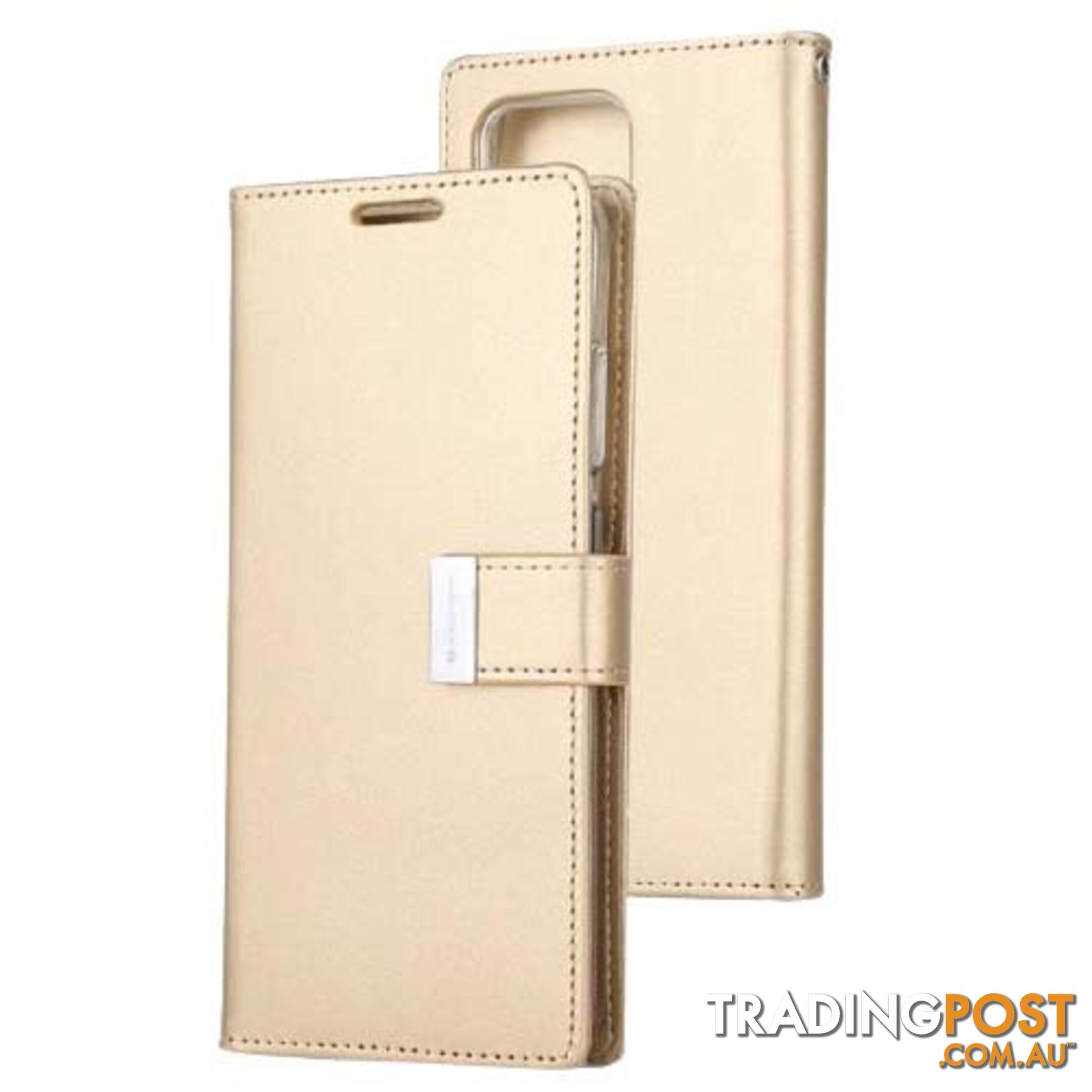 Goospery Rich Diary Book Case for iPhone 16 Pro Max