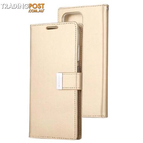 Goospery Rich Diary Book Case for iPhone 16 Pro Max