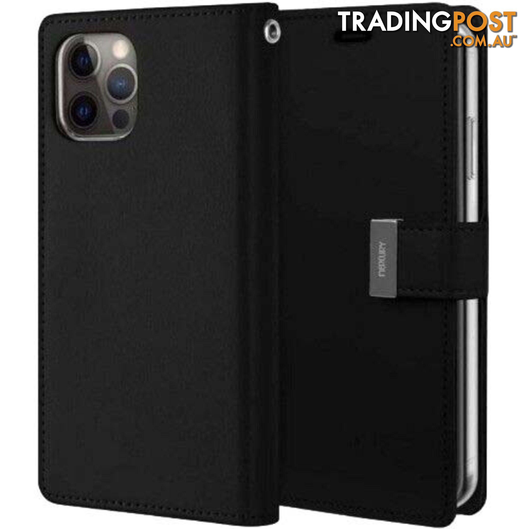 Goospery Rich Diary Book Case for iPhone 16 Pro Max