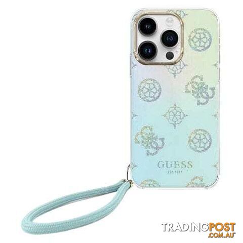 Guess Glitter Peony Case for Apple iPhone 15 Pro