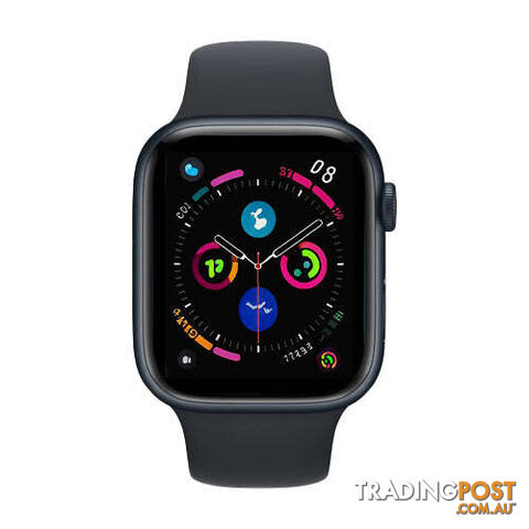 Apple Watch Series 9, GPS + Cellular 45mm Midnight Aluminium Case with M/L Sport Band (Open Box Special)