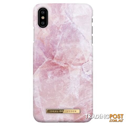 Ideal of Sweden Printed Pilion Pink Marble Case for Apple iPhone XS Max