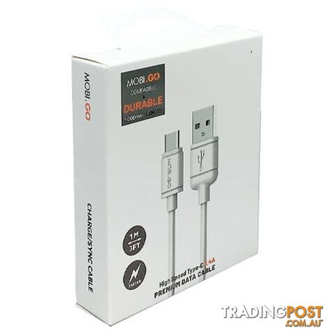 MOBiGO 1M Type C USB Data Cable