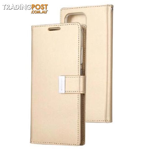 Goospery Rich Diary Book Case for iPhone 16