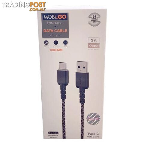 MOBiGO 1M Type C Data Cable