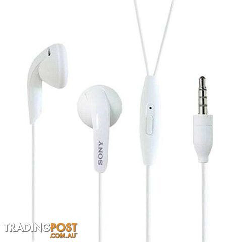 Original Sony - Headset Stereo (3.5mm) w/ Mic (Non-Retail Packaging)