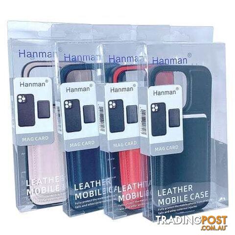 Hanman MagSafe Card Holder Case for iPhone 16 Pro