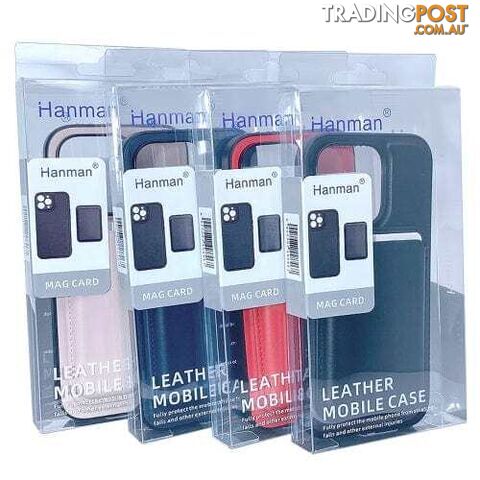 Hanman MagSafe Card Holder Case for iPhone 16