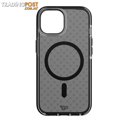 Tech21 Evo Check MagSafe Case for iPhone 15 Pro Max - Smokey